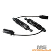 Harley Touring Road Glide Road King Remote Reservoir Shocks Mount Set (2014-2023)