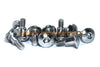 Honda 10x Honda Edelstahl Verkleidung Schrauben m5 x 16mm mit 8mm Schulter