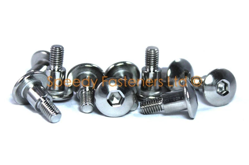 Honda 10x Honda Edelstahl Verkleidung Schrauben m5 x 16mm mit 8mm Schulter