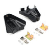 Harley Softail Black Phantom Rear Axle Covers Kit (1986-2007)