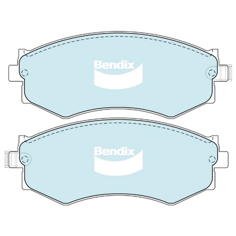 Nissan Cefiro RB20DE Front Disc Brake Pads Set 2.0L 6cyl (1988-1992)