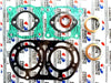 Yamaha RZ350 YPVS Top End Engine Gasket Set (1984-1986)