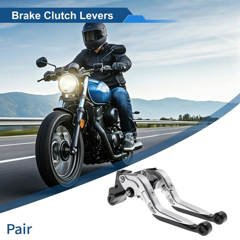 Kawasaki Versys 650 2 x Short/Long Brake Clutch Levers (2015–2023)