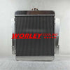 Chevy Impala Biscayne Del Ray V8 3 Row Aluminum Radiator (1958-1960)