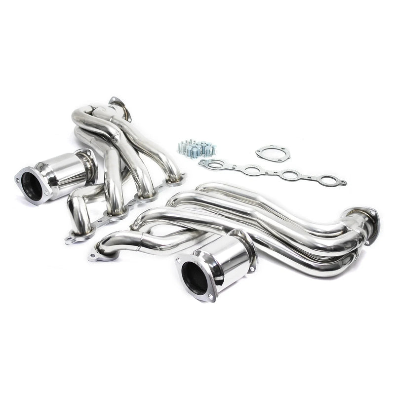 Commodore VE VF Monaro GTS & HSV Stainless Steel Extractors w/ High Flow Cats (2006-2017)