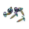 Motor 6pcs M5x15mm Titanium Torx Head Self Tapping Screws