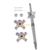 Honda TRX 450R / 450ER 2 x Rear Wheel Axle & Hubs (2004–2014)