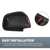 Lexus RX350 RX330 Rearview Mirror Cover Overlay Gloss Black (2004-2006)