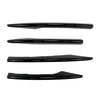 Mercedes Benz E-Class W213 (2021+) Black 4x Fog Light Cover Trim