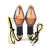 Harley Motorcycle Mini Amber Turn Signal Lights 12V LED (2014-2023)