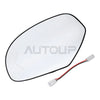 Silverado Sierra Suburban Driver Left Mirror Glass Assembly (2007–2013)
