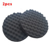 2 x 8-Inch Round Single-Sided Foam Polishing Pad Tool Kit Black