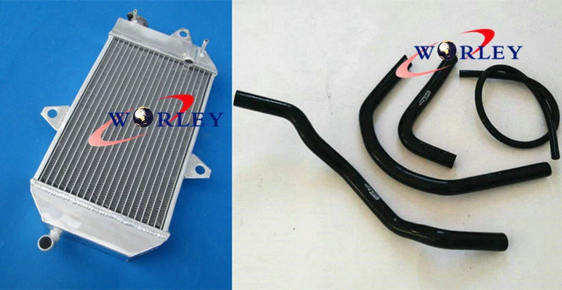 Yamaha Banshee YFZ350 Aluminum Radiator & Silicone Hose (1987-2007)