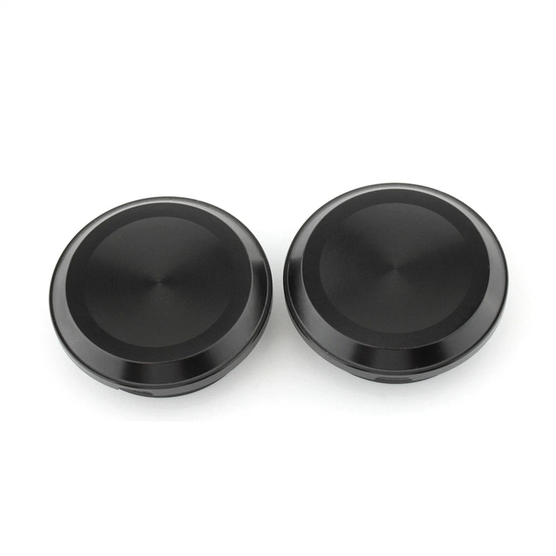 Harley RH975 (2022-2023) Black Swingarm Pivot Rocker Cover Nut Caps