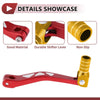 Yamaha TTR 50cc Red and Gold Tone Folding Motorcycle Gear Shifter Lever