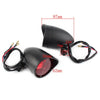 Harley Choppers New Black LED Turn Signal Light Red Lens