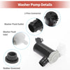 Honda HR-V Windshield Washer Pump w/ Grommet (2016-2023)