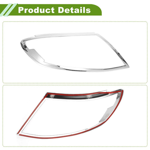Ford Ranger Front Left Right Headlight Trim Bezel (2001-2011)