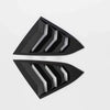 Honda Civic Si 2016-2021 Glossy Black Rear Window Louver Cover Trim