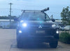 Mitsubishi Triton Bright White LED Fog DRL Daytime Running Light Bulbs