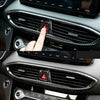 Hyundai Santa Fe ABS Carbon Fiber Center Air Vent Outlet Cover (2019-2022)