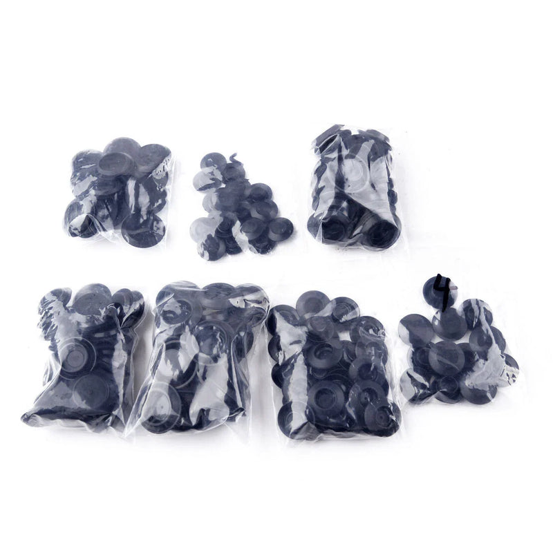Car Body Sheet 141pc Mixed Plastic Flush Mount Hole Plugs