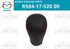 Mazda RX-7 Shifter Shift Knob / Leather Red Stitch (1992–1995)