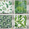 Waterproof Fabric Shower Curtain 180x180cm with Hooks - AU