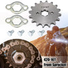 Honda 50cc 70cc 90cc 110cc 125cc 420 16T 17mm Front Sprocket