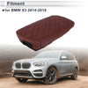 BMW X3 (2014-2018) 1 Pc Car Center Console Cover Wine Red