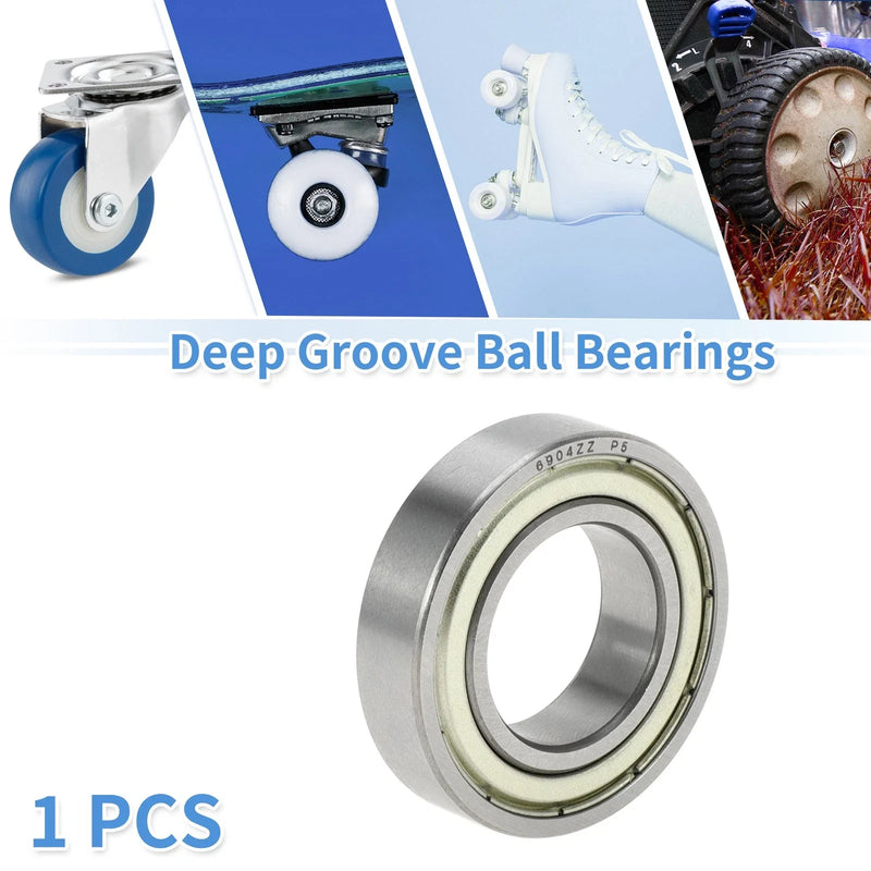 Scooter Skateboard Wheel Deep Groove Ball Bearings 20x37x9mm P5 1 Pc