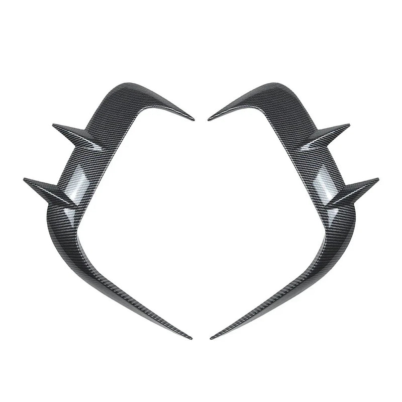 BMW I5 G60 G61 M Sport Carbon Look Front Bumper Spoiler Trim (2024)