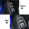 Subaru BRZ Toyota 86 Black Carbon Interior Window Switch Button Trim (2012-2020)