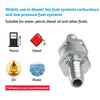 Fuel Petrol Diesel Gas Liquid 3/8" 10mm Inline Check Valve