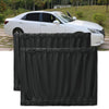 2pcs Set 50x39cm Vehicle Car Van SUV Window Curtain Anti-UV Sunshade Visor