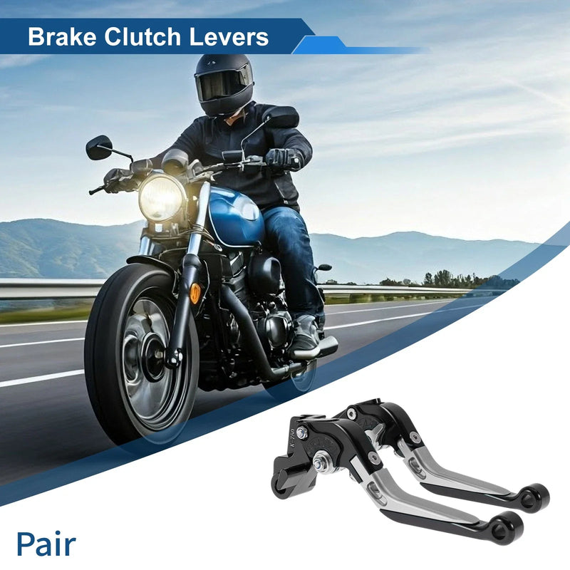 Kawasaki NINJA650R Brake Clutch Levers 1 Pair (2009–2016)