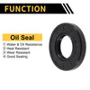 Oil Seal 26x52x8mm Black 5 Pcs