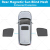 LDV T60 Ute (2017-2024) UVA & UVB Protection Rear Magnetic Sun Blind Mesh