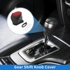Toyota CH-R 1 Set Gear Shift Knob Cover Black Red Faux Leather (2017–2021)