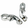 Harley 1 1/4" Adjustable Short Angle Highway Footpeg Mount