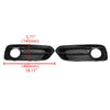 BMW 1 Series F20 F21 (2015-2019) 2 x Front Bumper Fog Light Grille Covers
