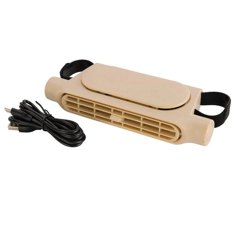 Mini Portable Type-C Car Seat Back Cooling Fan 3 Speed