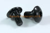 Fork Head Bolts 2 x m5/m6 Aluminum Black Shoulder to Shoulder