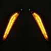 Honda GL1800 Front Brake Fork Mounted LED Amber Lights (2018-2025)