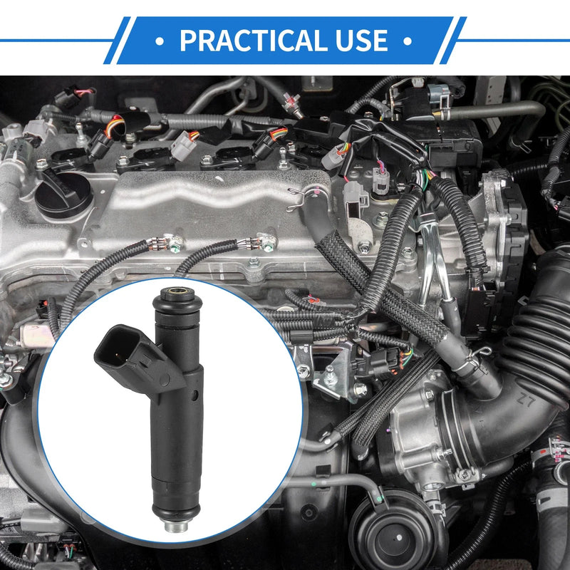 Ford Ranger (2001-2003) 3.0L Black 6 x Fuel Injectors