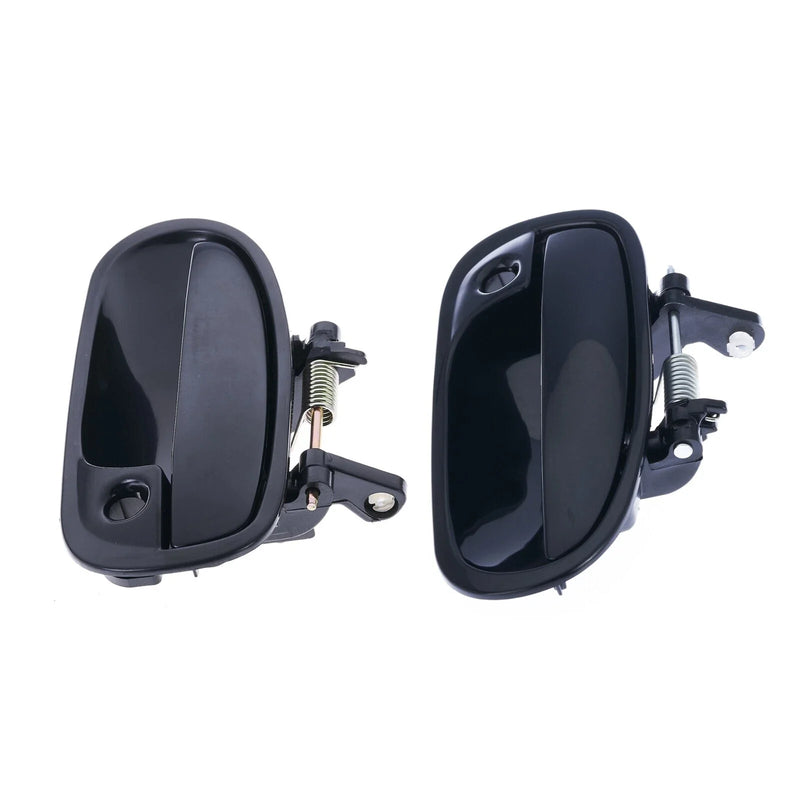 Honda Civic EK 2 x Front Outer Door Handles Black (1995-2001)