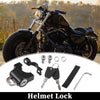 Set Motorcycle Helmet Lock Cable Mini Motorcycle Anti-Theft Bicycle Locks