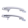 Hyundai Tucson JM 4pc Outer Door Handle Chrome (2004-2010)