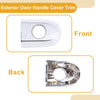 Kia Sorento Chrome Silver Exterior Door Handle Cover Trim (2011-2015)