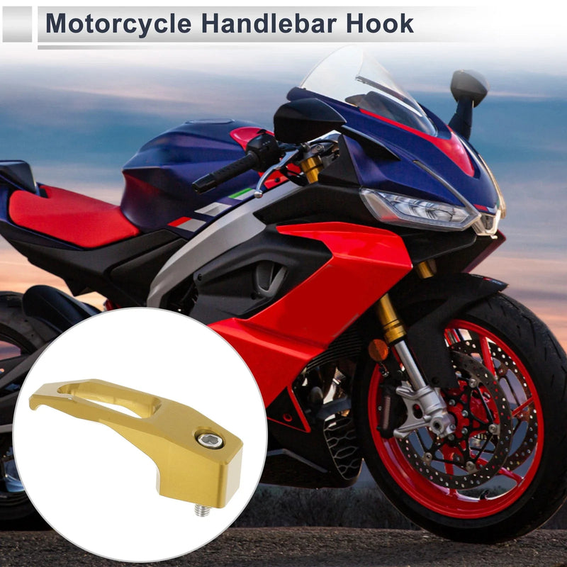 Motorcycle Square Aluminum Alloy Motorcycle Hanging Hook 1 Set